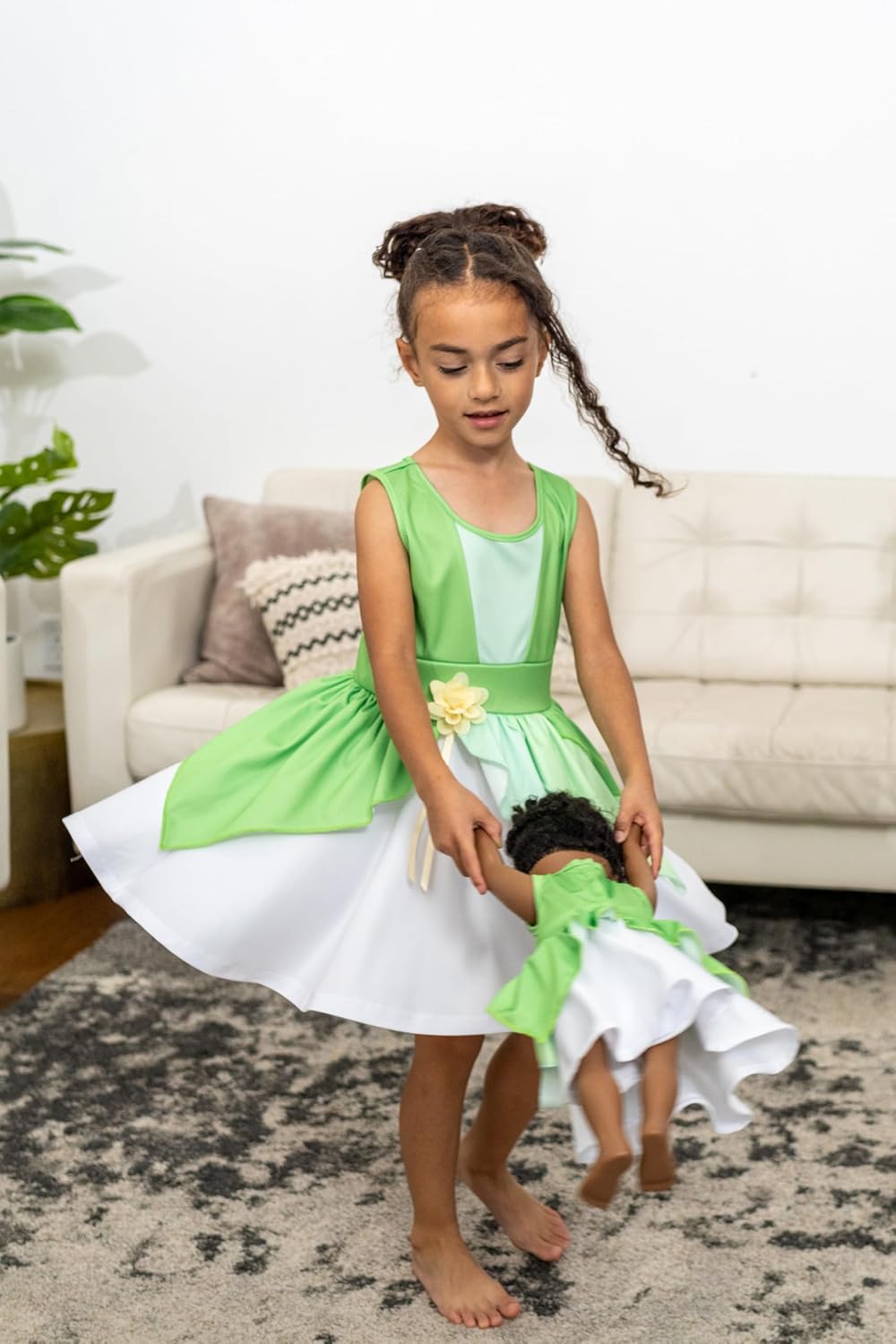 Twirl Magic - Machine-Washable Child Dress - No Glitter