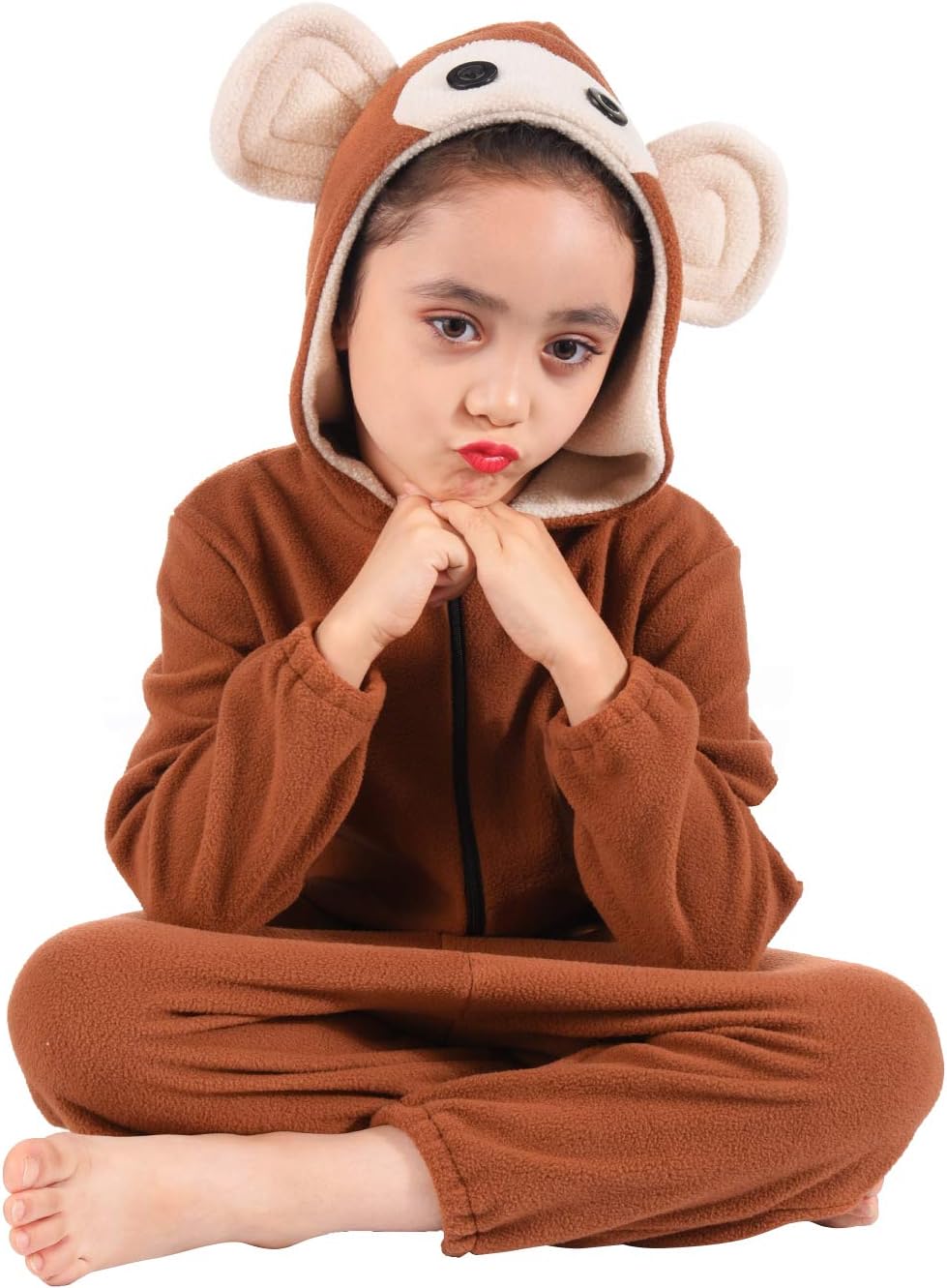 Tao-Ge Kids Monster Monkey Onesie Costume Boys Girls Halloween Trick