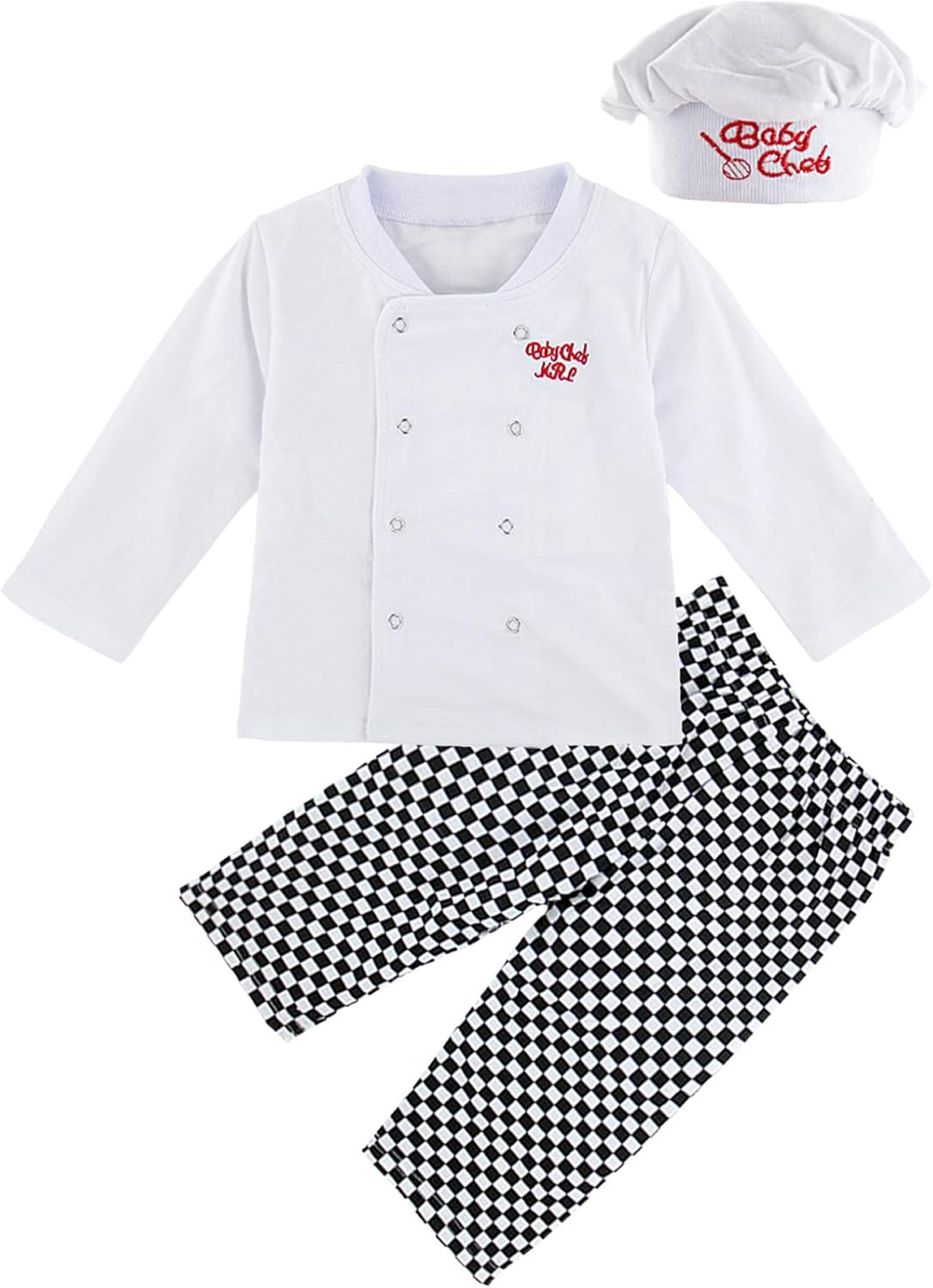 COSLAND Baby Chef Costume