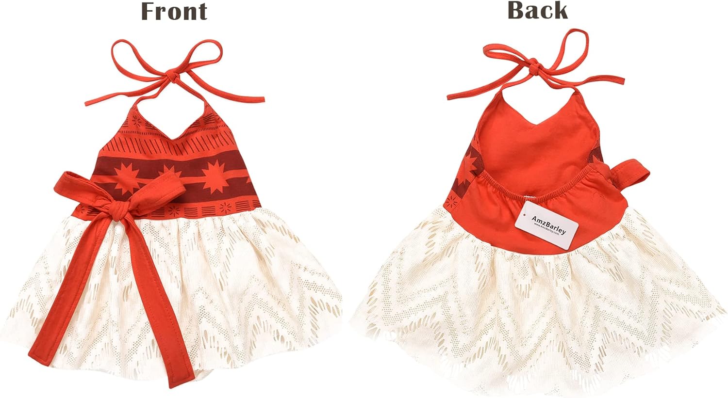 AmzBarley Baby Girls First Birthday Party Dress with Accessories
