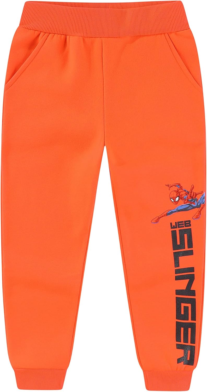 Marvel Spider-Man Boys Hoodie Pants Set for Big Kids
