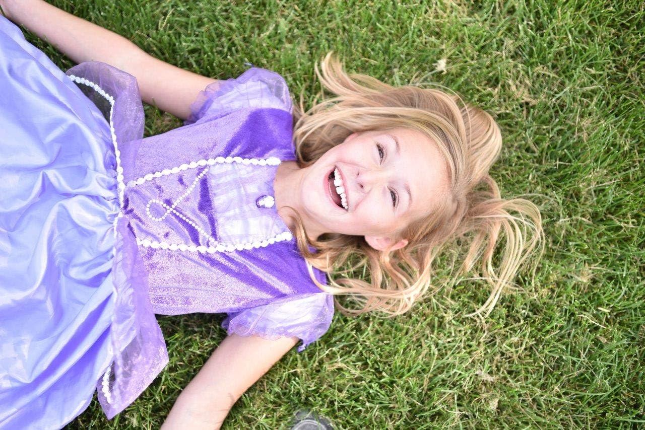 Perfect Purple Amulet Princess Dress Up for Play