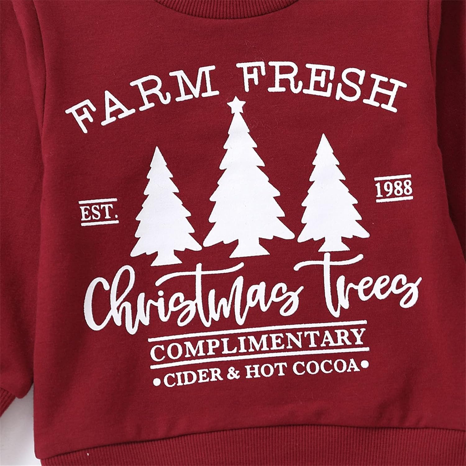 Newborn Boys Christmas Outfit - Soft Long Sleeve Sweater Set