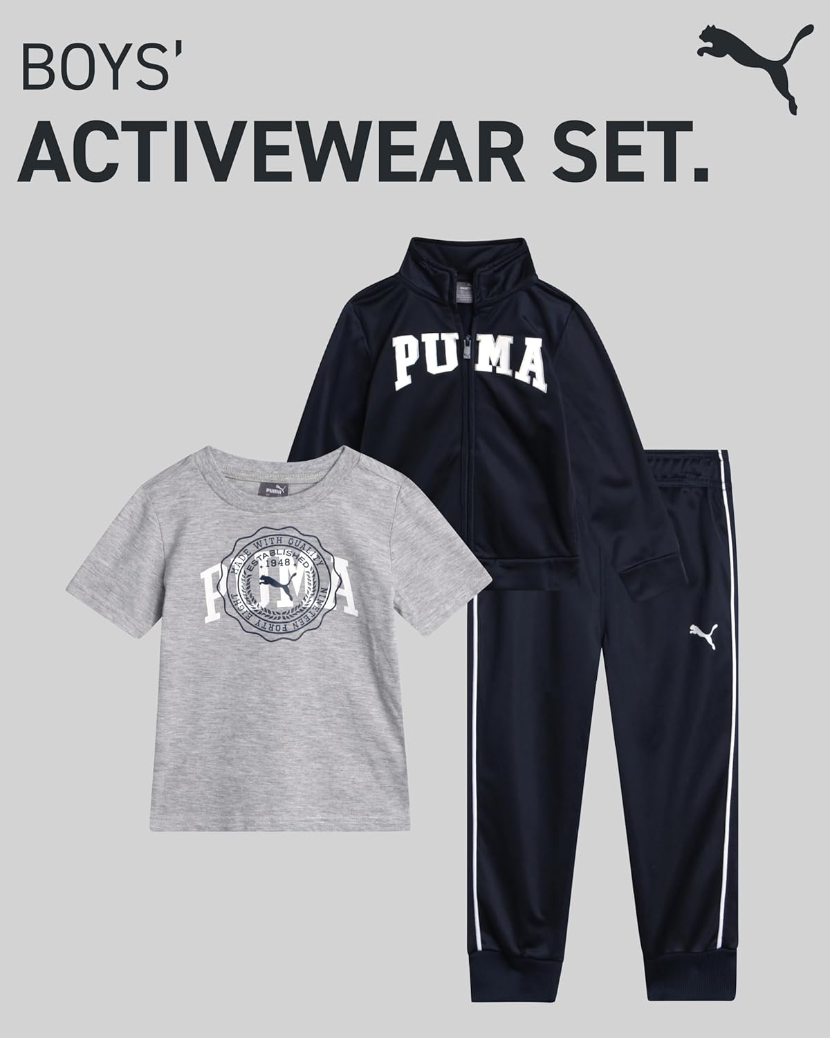Adventure Ready PUMA Toddler Boys Activewear Set