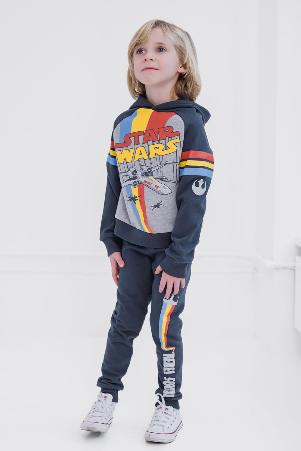 STAR WARS The Mandalorian Fleece Pullover Hoodie and Pants Set