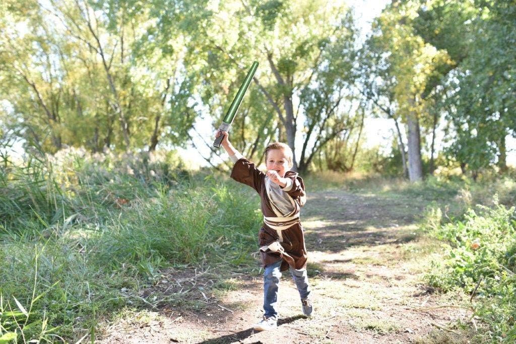 Little Adventures Galactic Warrior Hooded Robe with Belt
