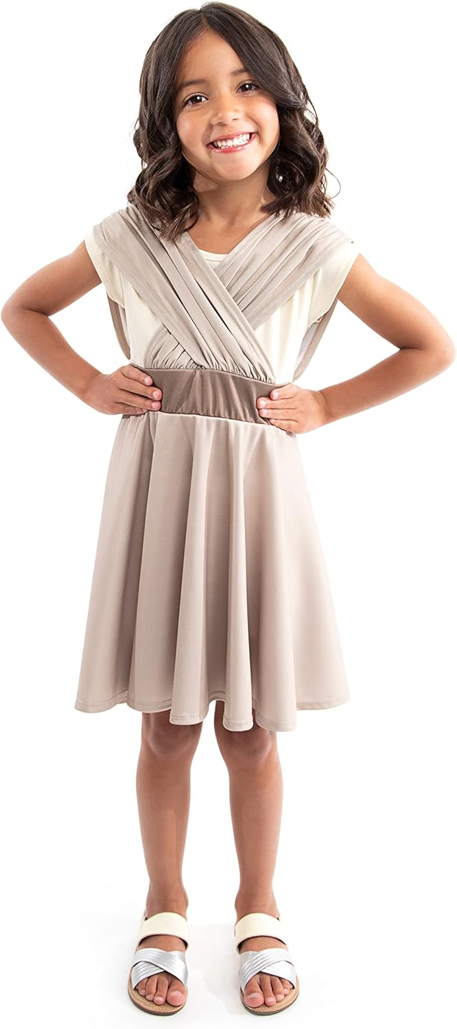 Little Adventures Scavenger Twirl Dress Machine Washable Play Party Outfit for Girls