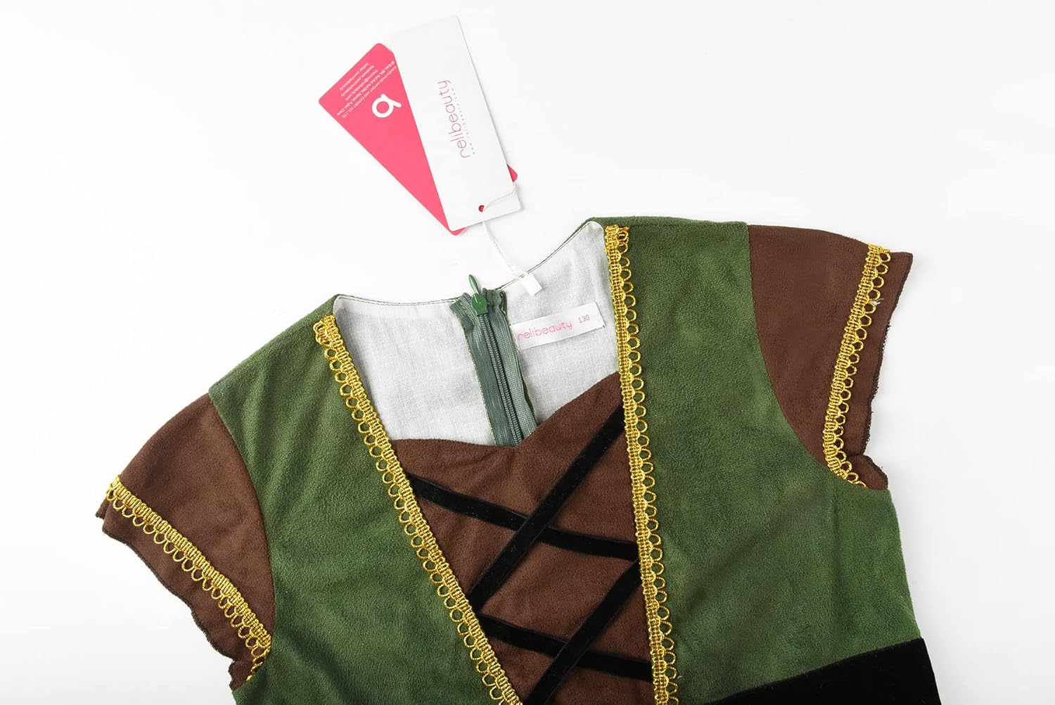 Elegant Archer Green Costume