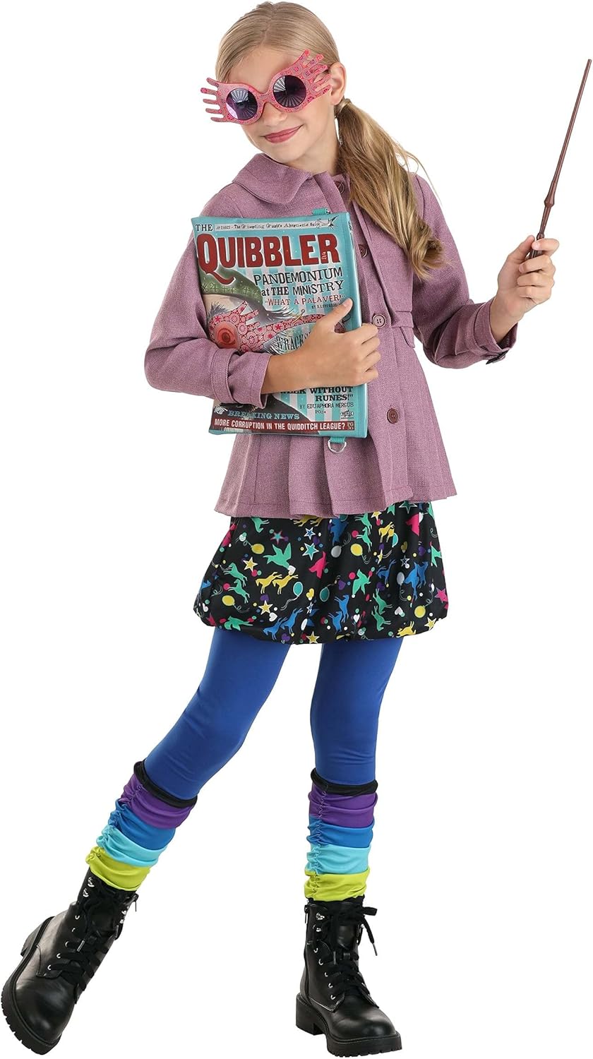 Luna Lovegood Party Costume for Kids Halloween Fun
