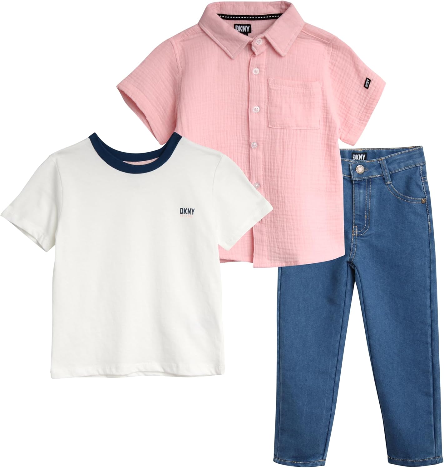 DKNY toddler boys pants set - 3 piece