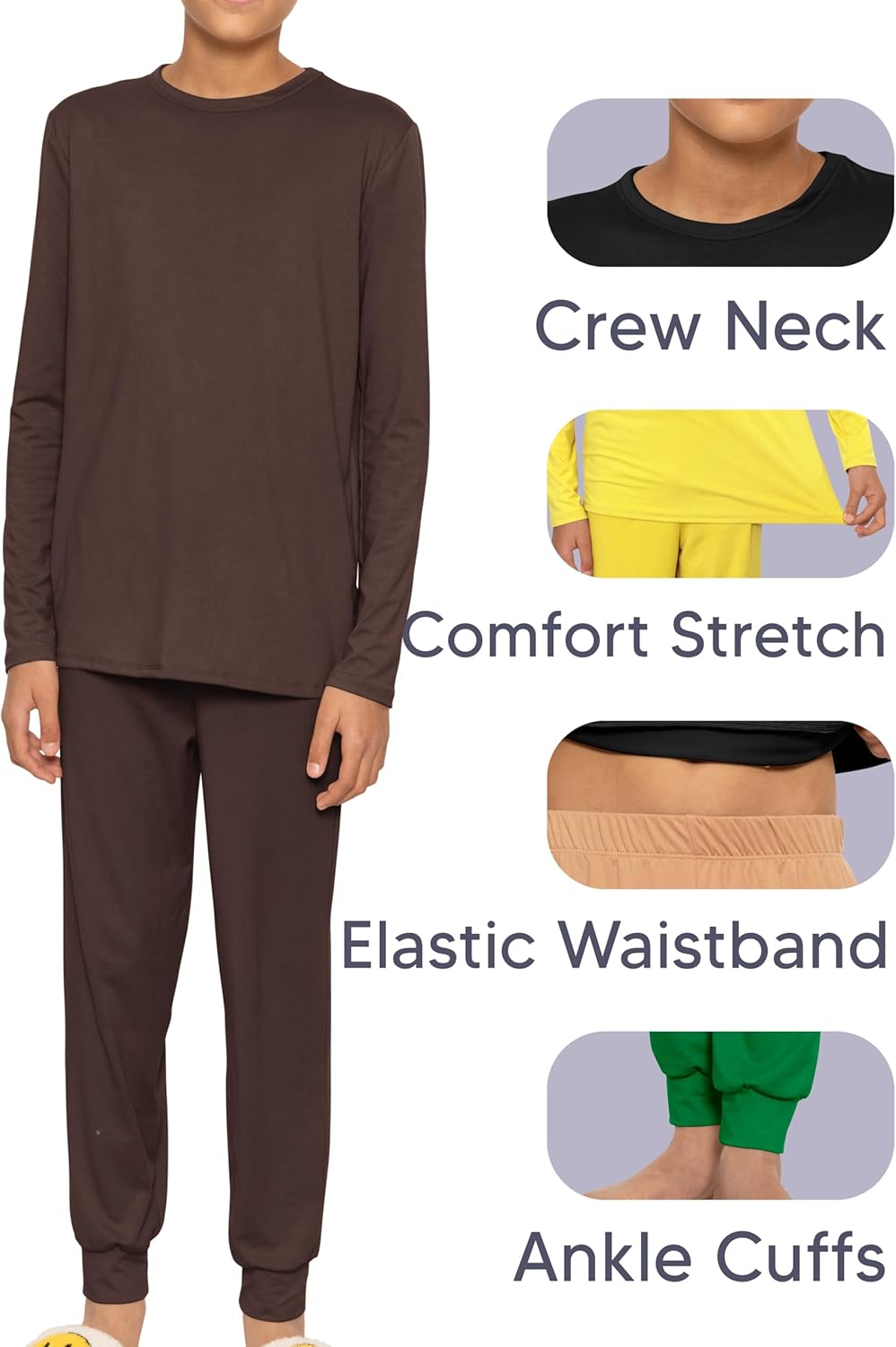 STRETCH IS COMFORT Youth Boys Oh So Soft Jogger Set