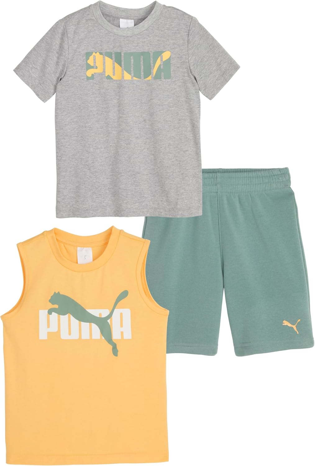 PUMA Boys 3-Piece Set - sporty style for everyday wear