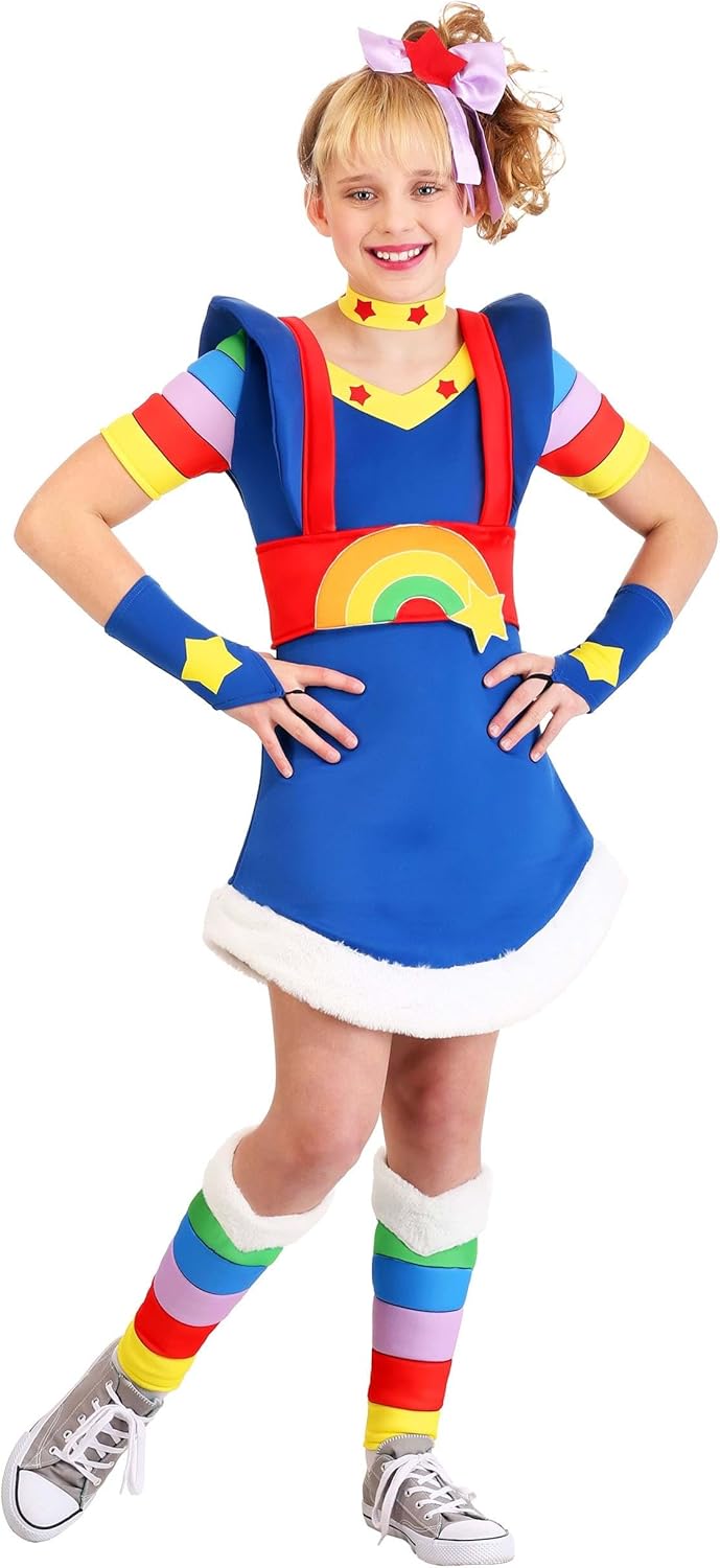 Girls Rainbow Brite Costume