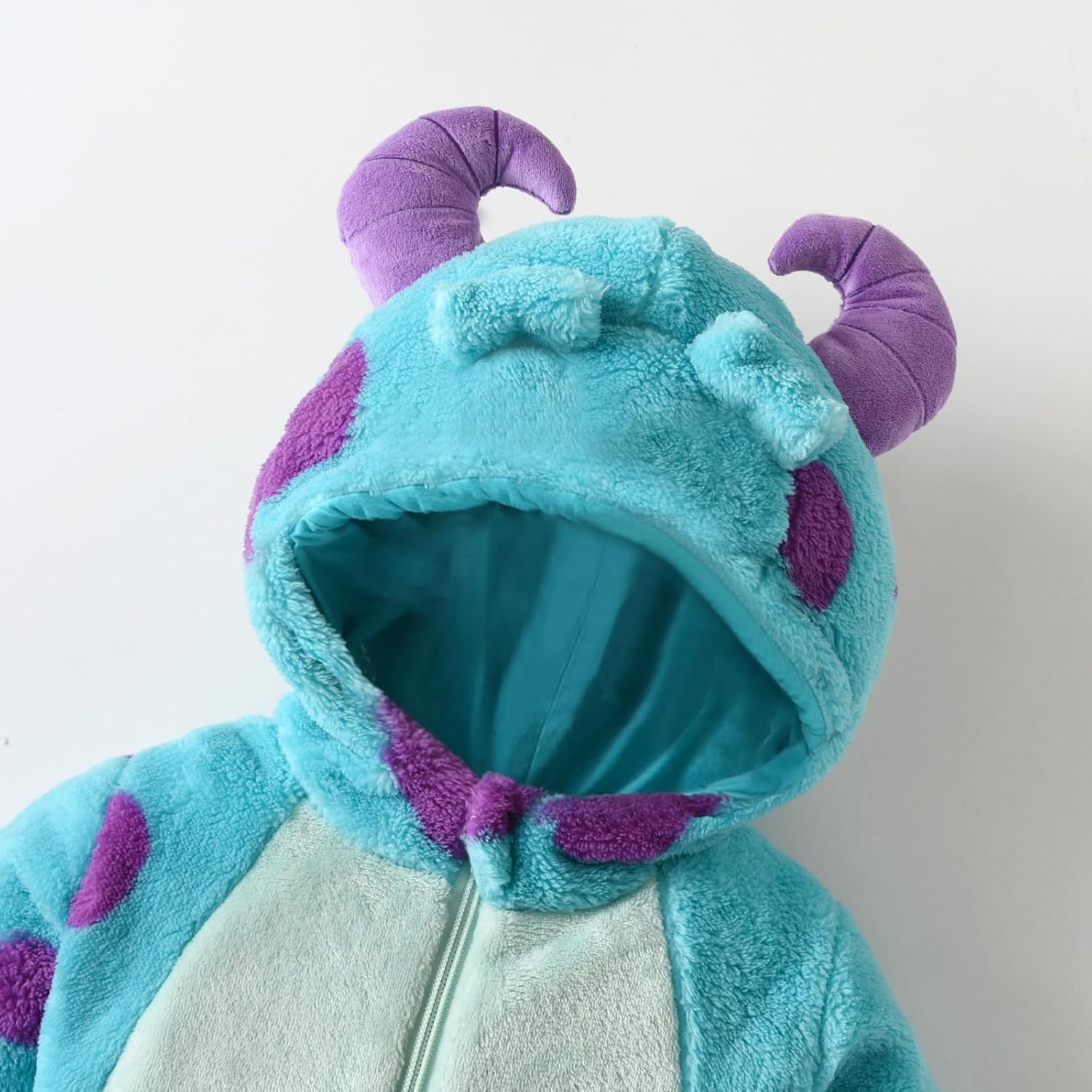 Royal Kids Halloween Fuzzy Warm Romper Set