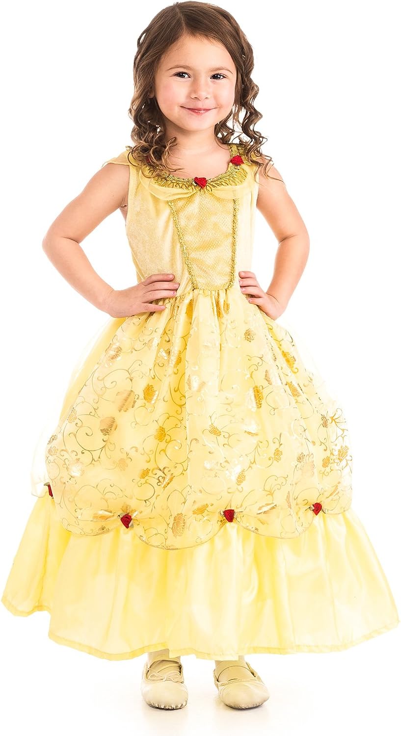 Little Adventures Yellow Princess Dress Up Costume for Girls