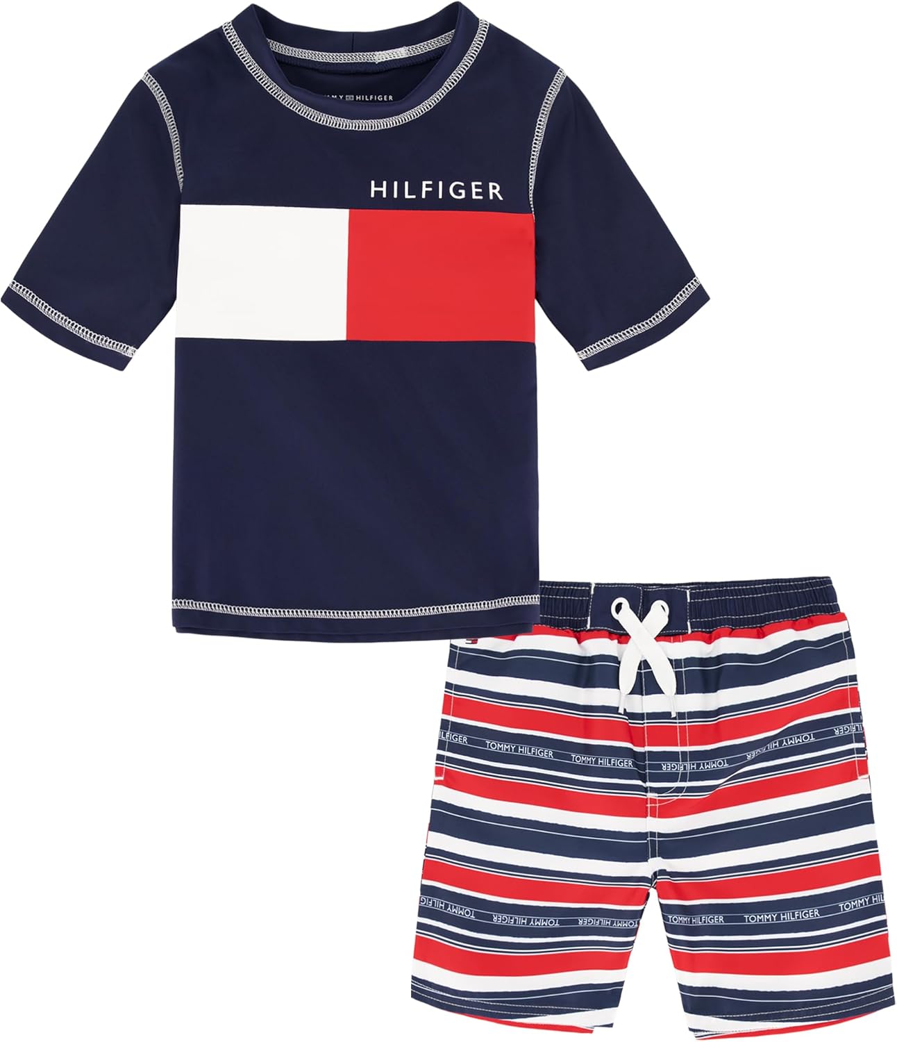 Tommy Hilfiger Boys Stay Cool Trendy Short Set