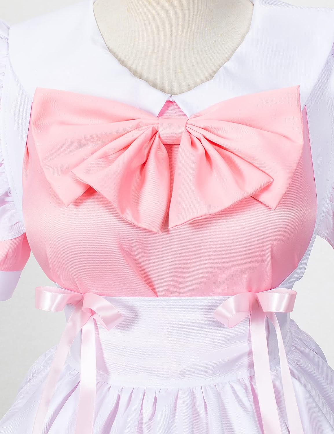 Kawaii Anime French Maid Costume Set for Girls