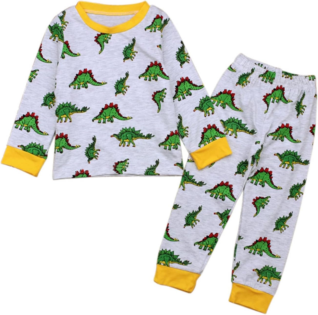Dinosaur and Halloween Christmas Toddler Boys Outfit Set