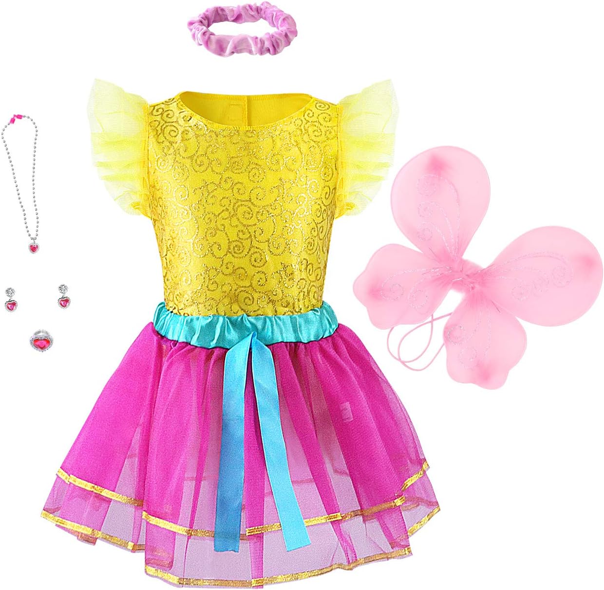 Girls Want - Jeowoqao Girls Dress up Trunk Princess Set