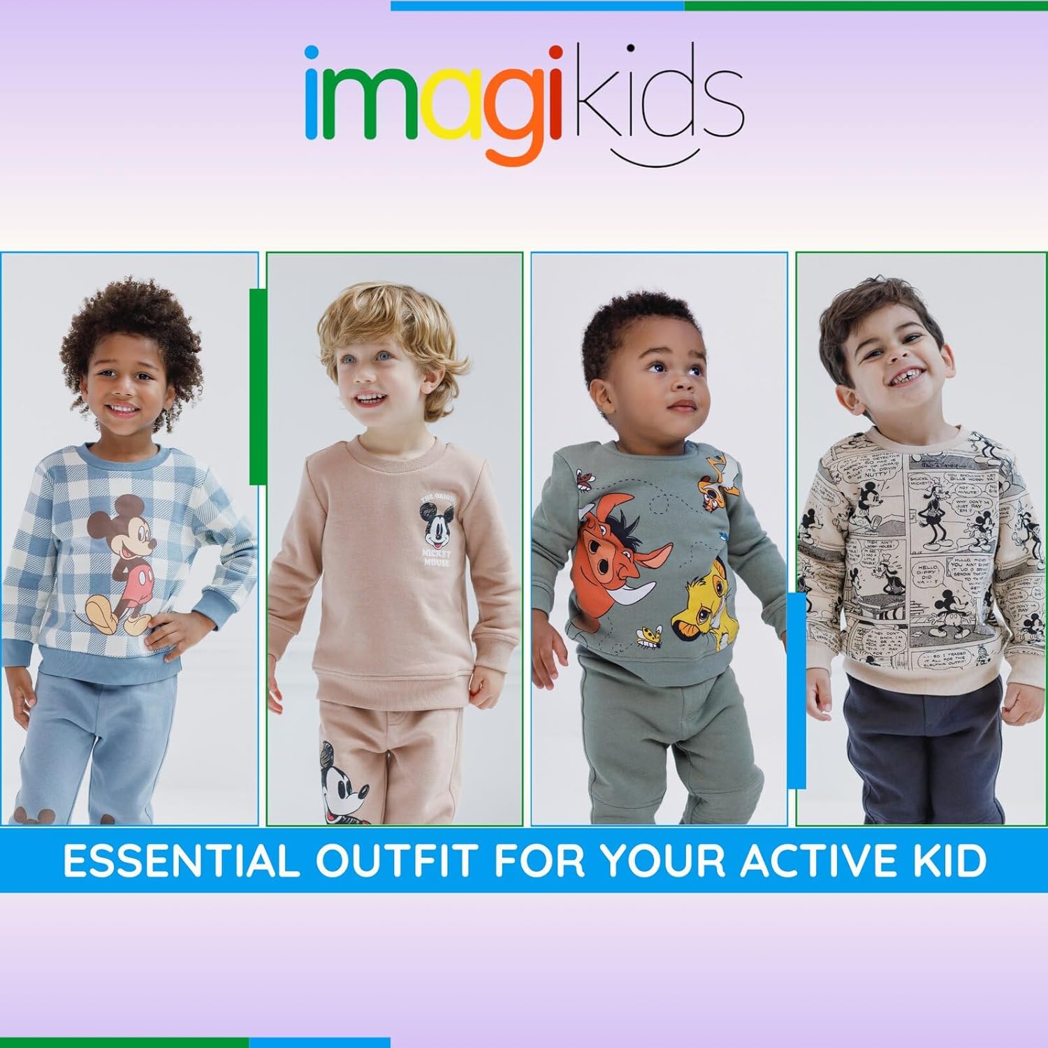 Disney Fleece Cozy Kids Set