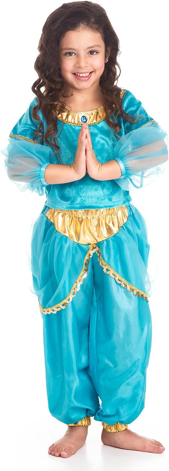 Little Adventures Princess Dress Up Costume - Bold and Machine Washable Princess Dress