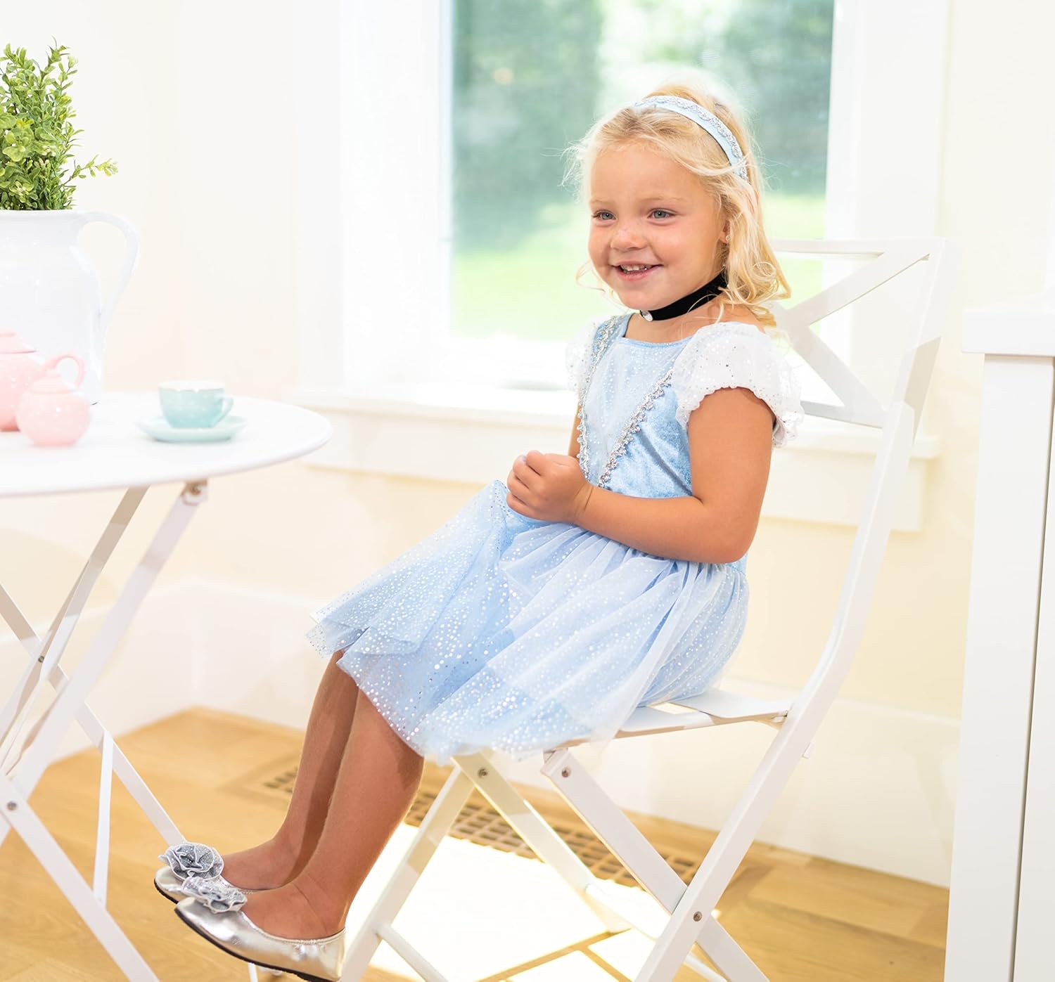 Cinderella Princess Party Dress Machine Washable Playtime Goodness