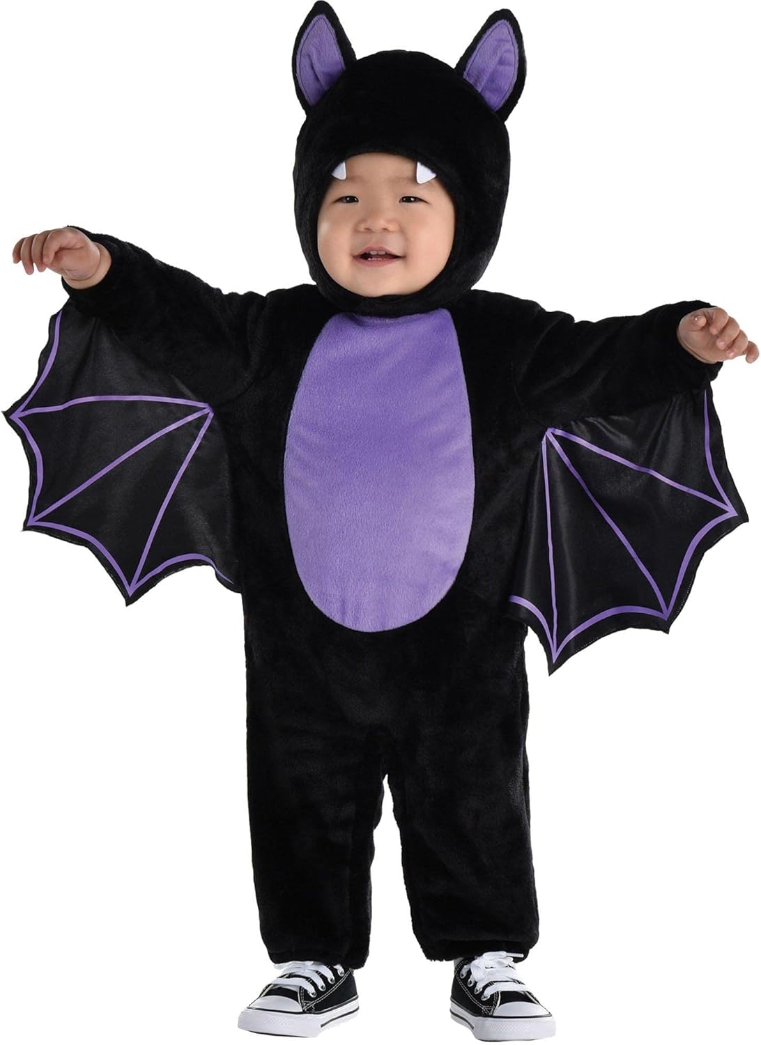 Amscan Bat Onesie Costume for 6-12M Baby Girls