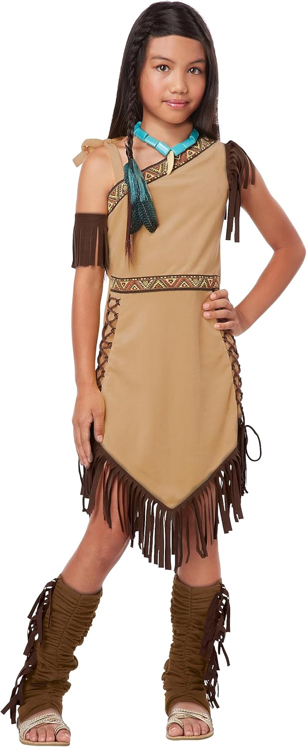 Colorful Native American Princess Costume for Adults