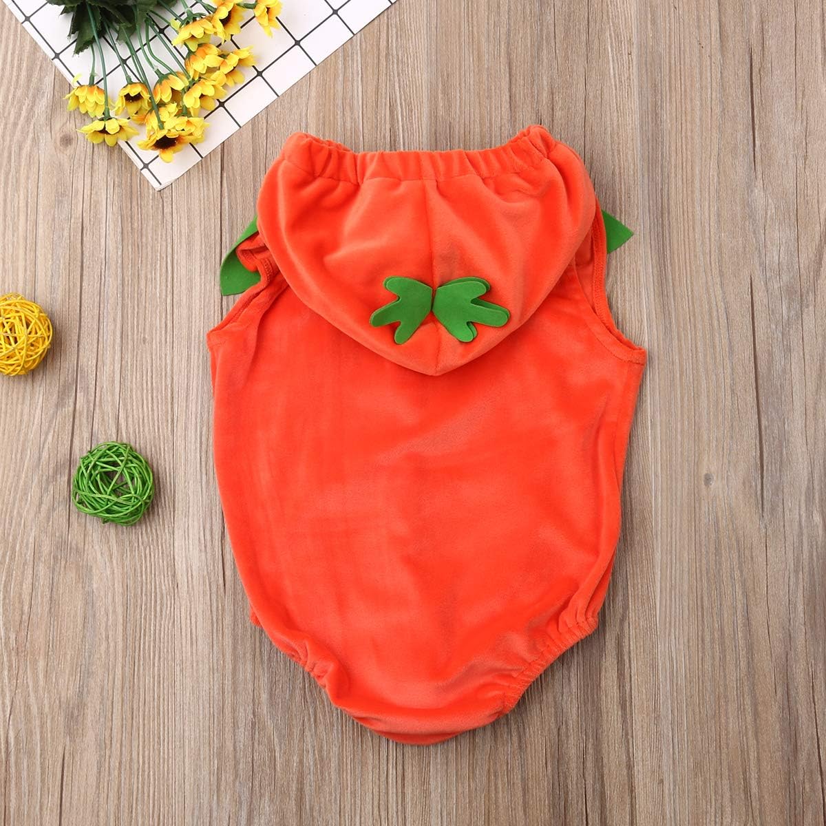 Merqwadd Halloween Toddler pumpkin costume