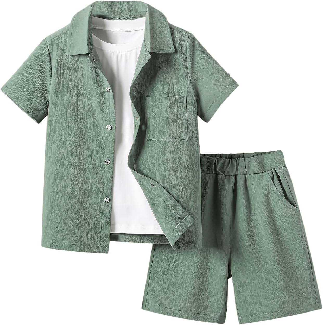 Verdusa Boys 2-Piece Outfit Set