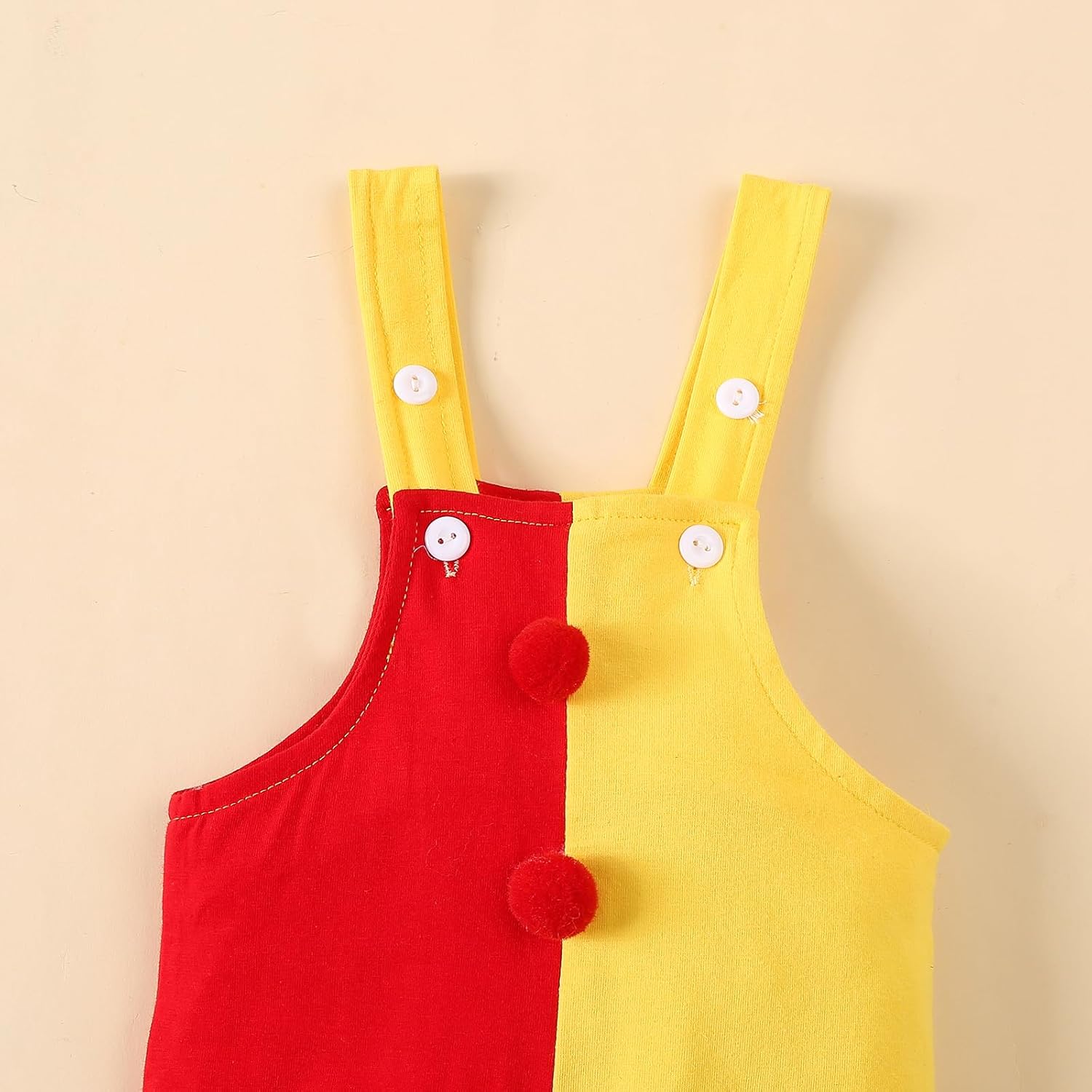 VINUOKER Baby Boy Halloween Clothes Halloween clown outfit funny infant clown costume