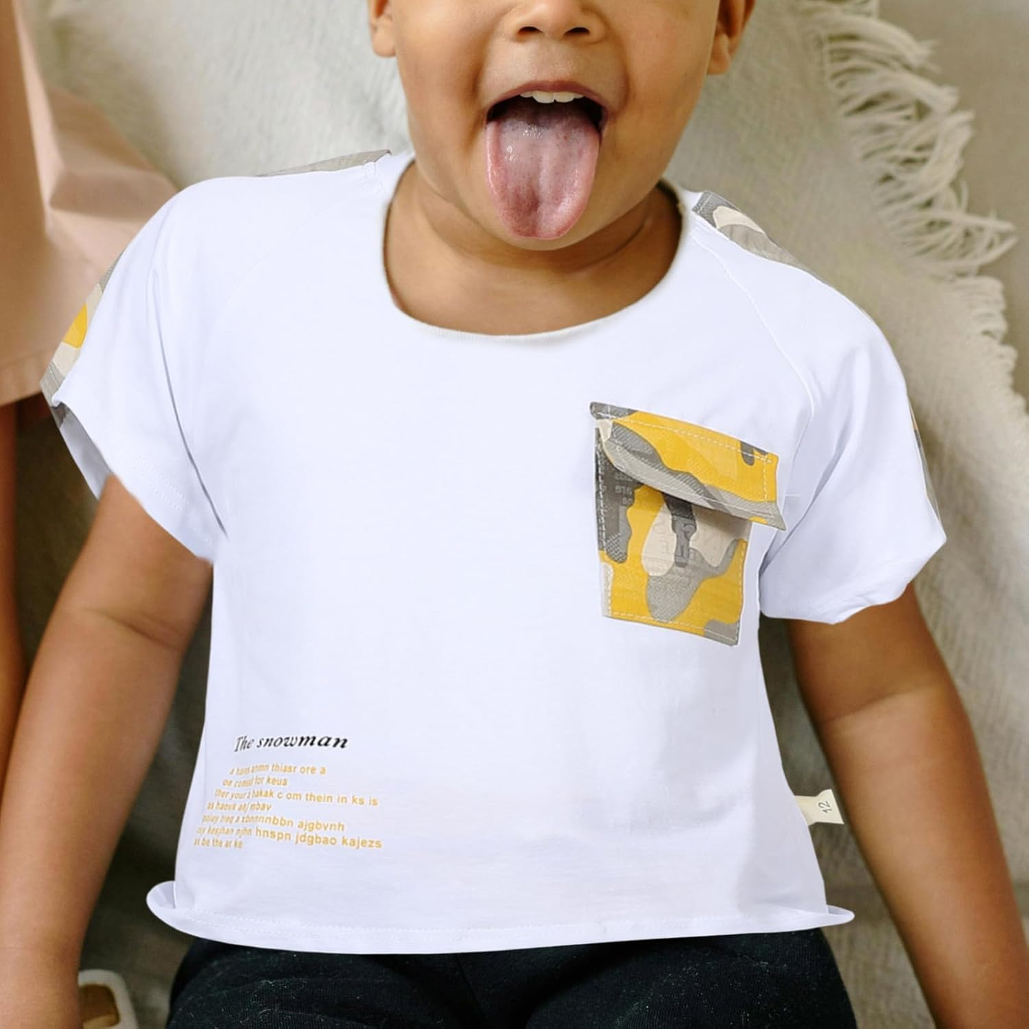 AOKWAWALIY Boys Summer Set Trendy T-Shirts Slim Pants forSpecifies