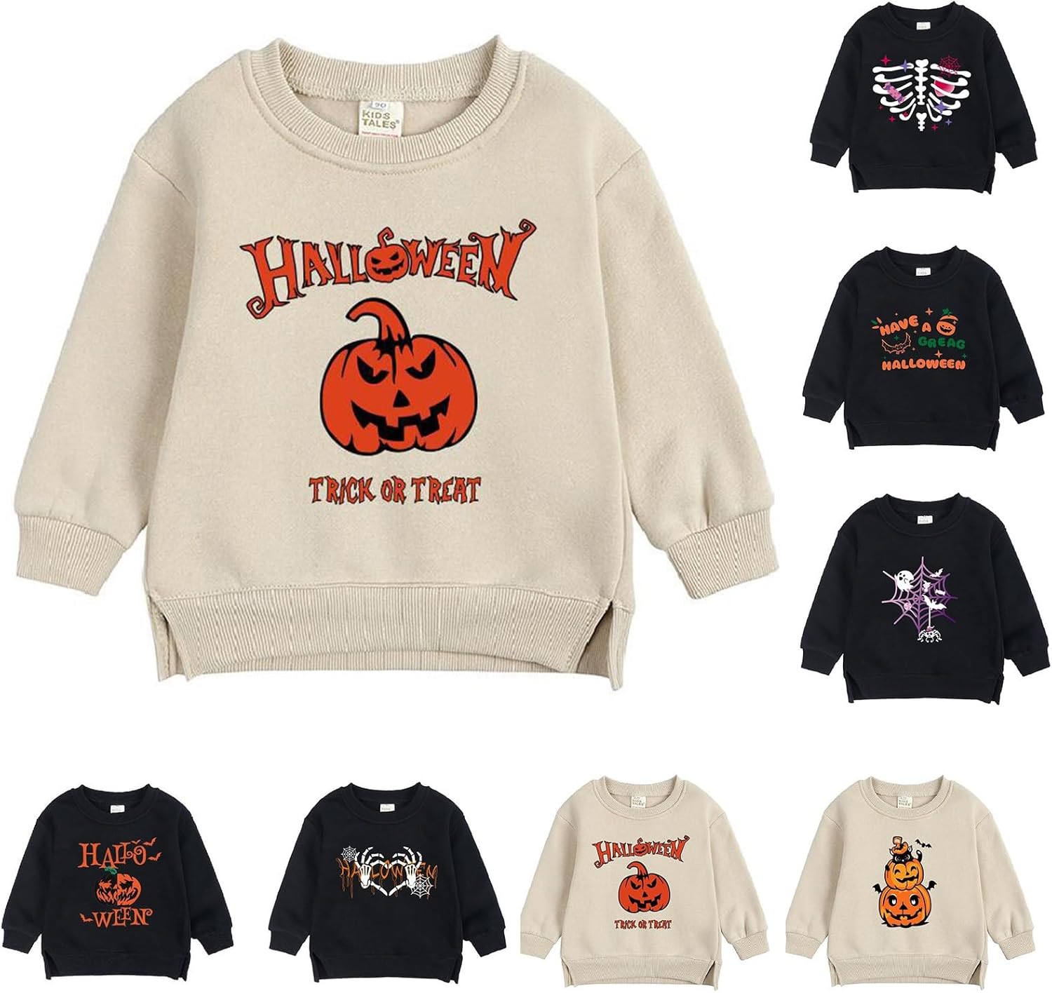 Kids Tales Halloween Sweater Puzzle - Boys Girls Trick or Treat400 Numbers
