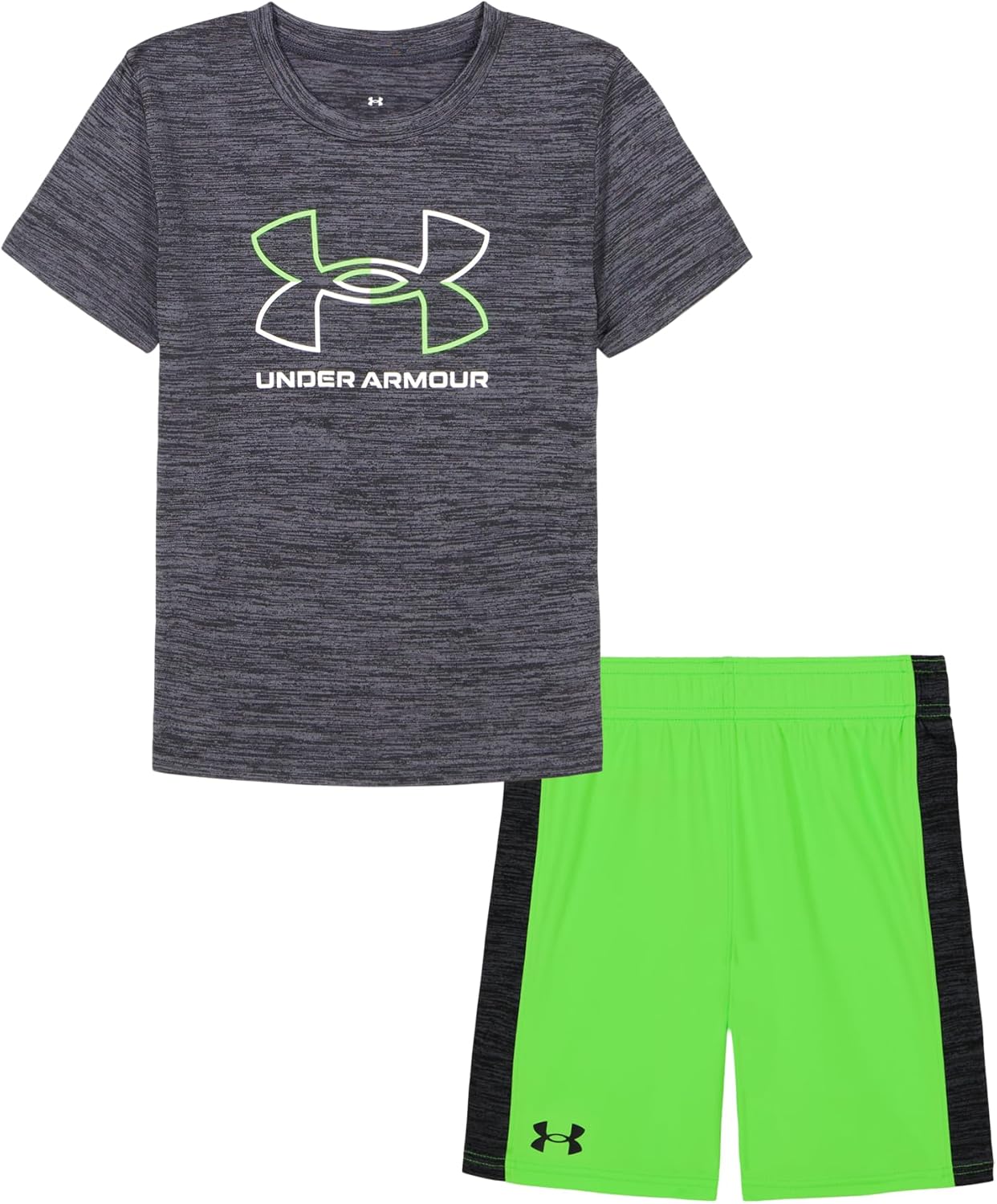 Under Armour Boys Short Sleeve Tee Set Lightweight Stylish