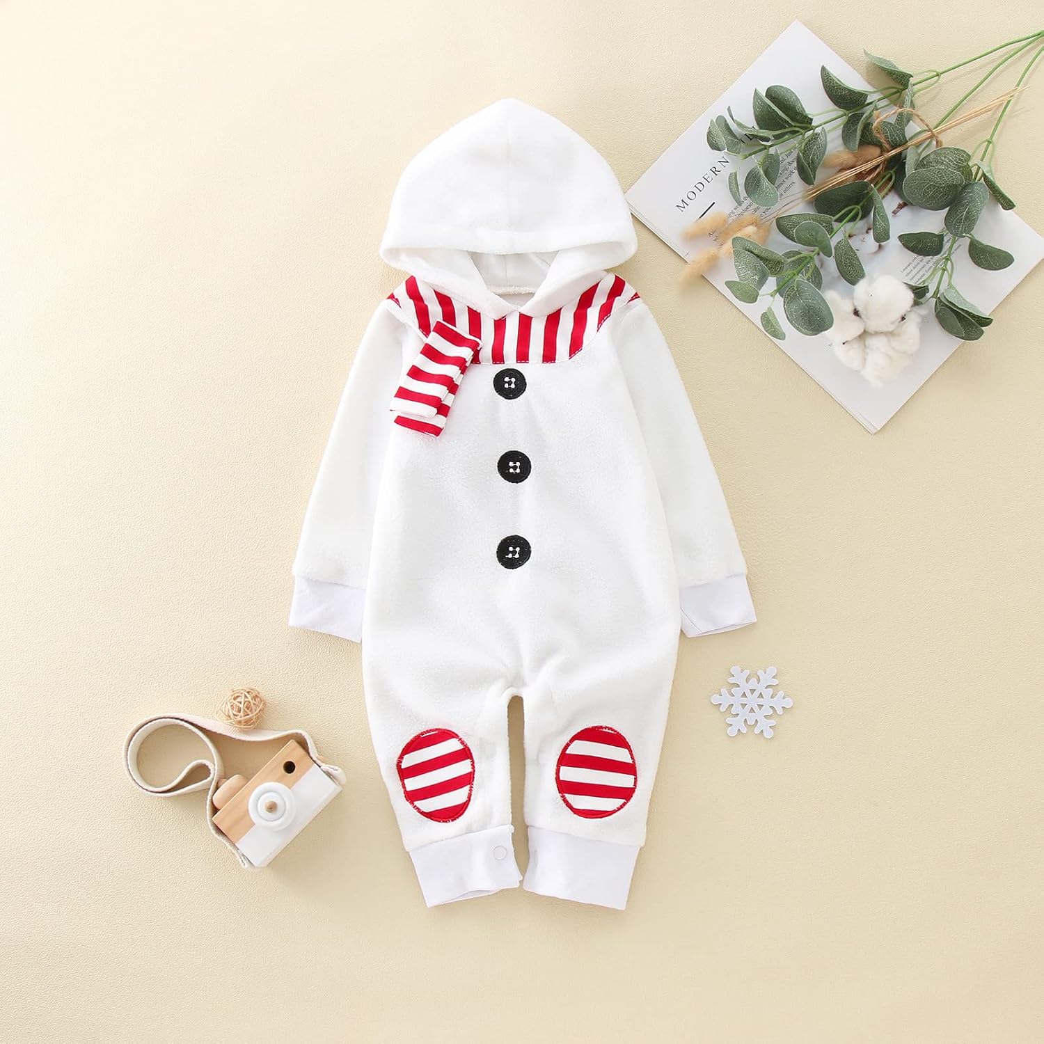 Perfect for Little Ones - Snowman Winter Romper