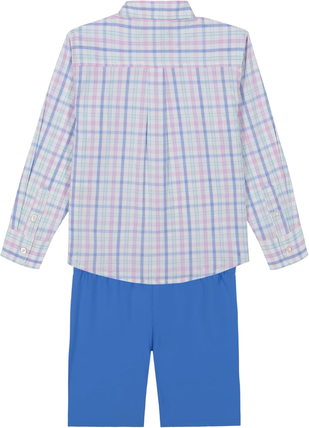 boys IZOD Collared Button-Down Shirt Performance Shorts Set