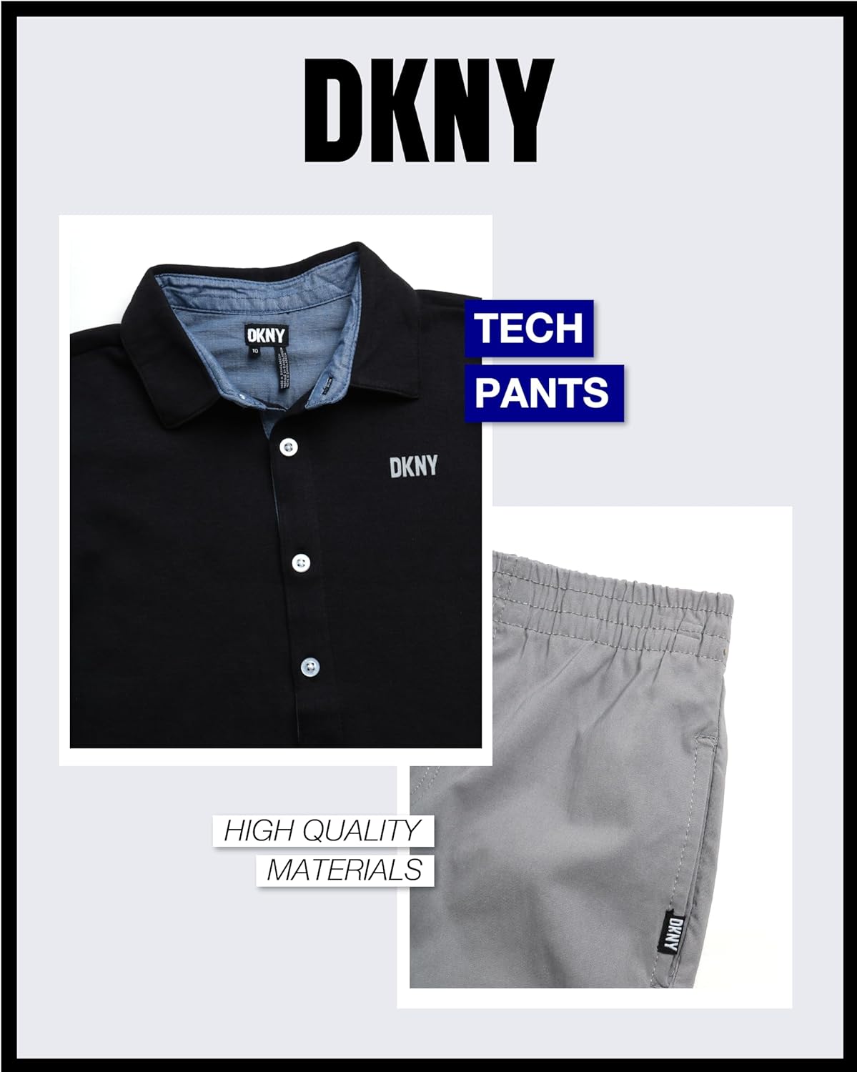 DKNY Boys Perfect Fit 2-Piece Set
