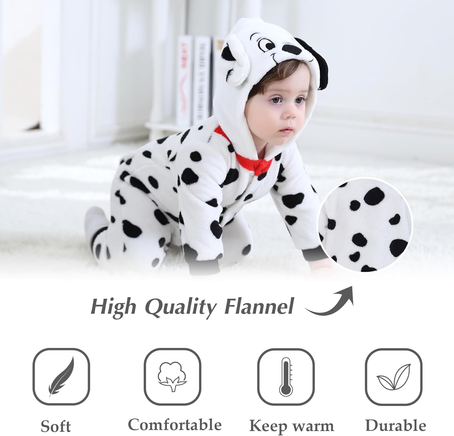 TONWHAR Animal Baby Romper