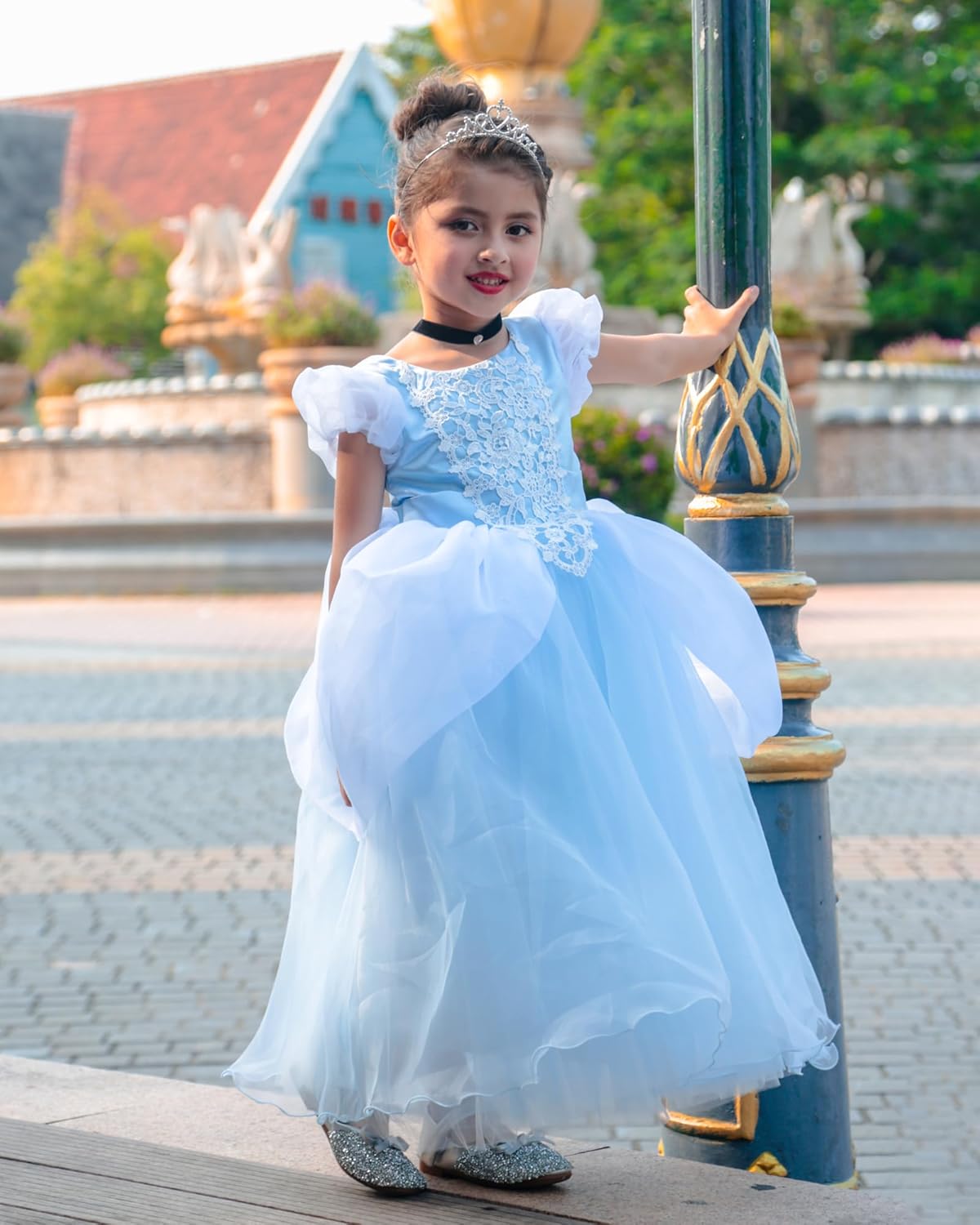 Fancy Princess Costume for Little Girls 2-13T
