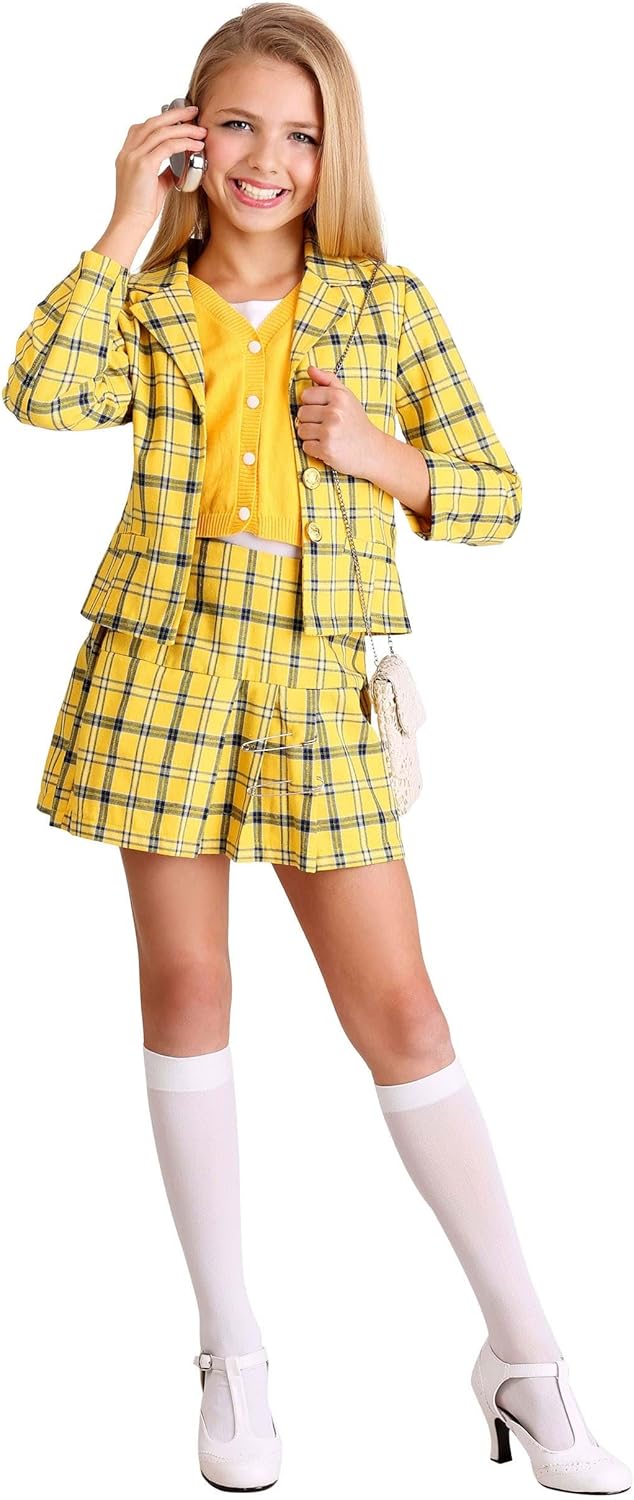 Clueless Halloween Costume 90s fashion for Kids