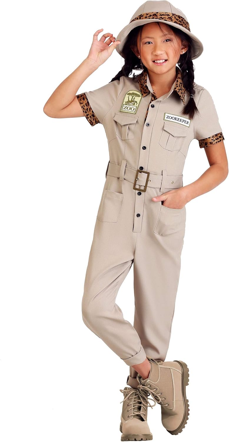 Girl Safari Zookeeper Costume