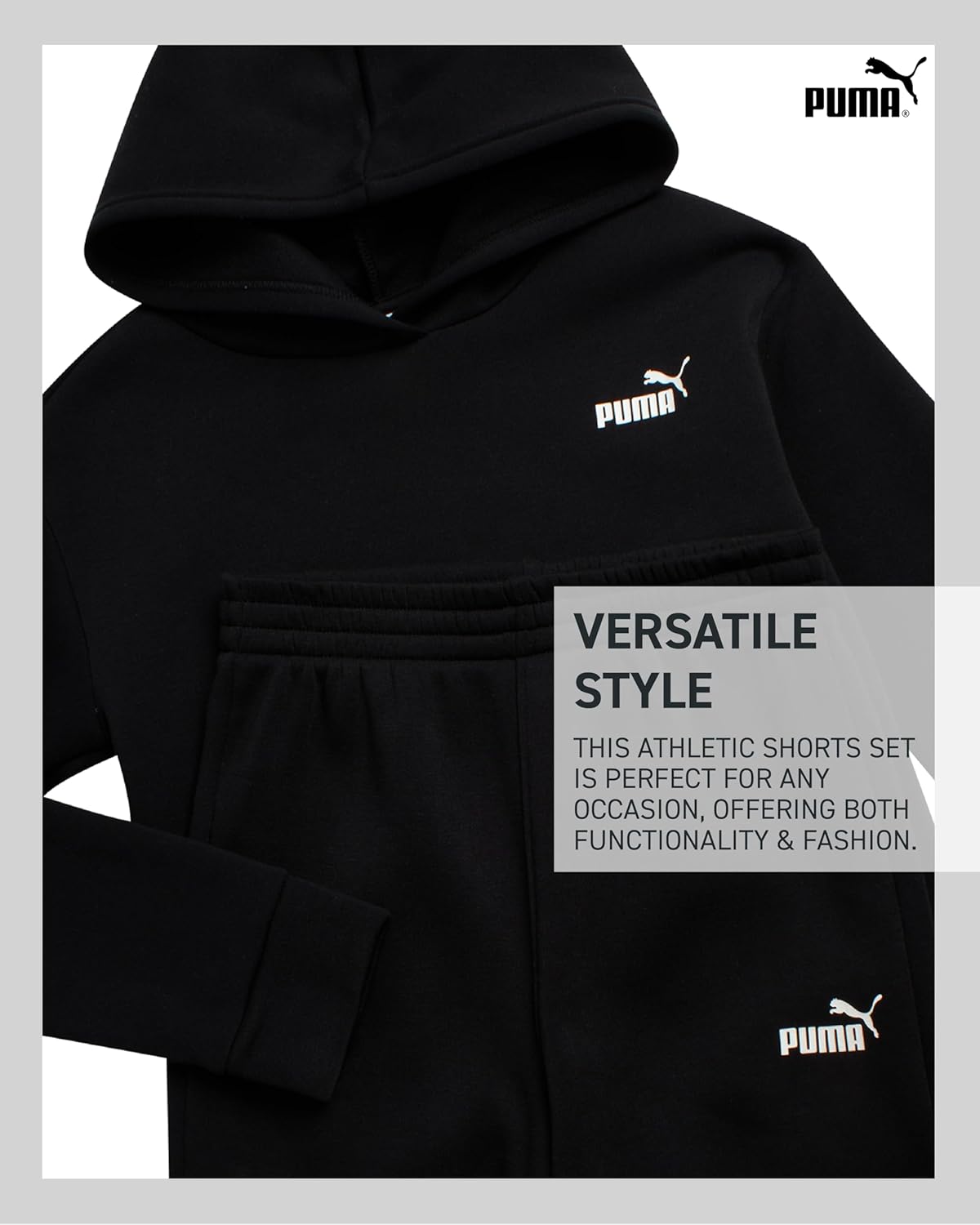 PUMA Boys Active Set Comfort Style for Boys Ages 8-16