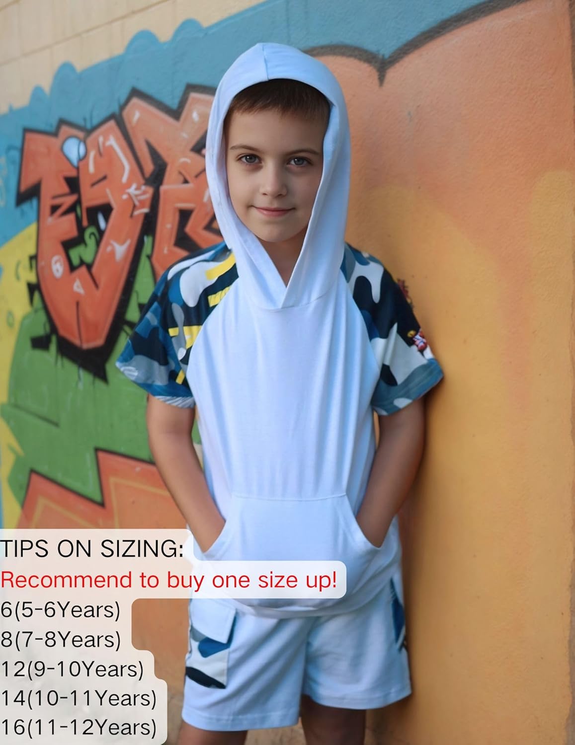 Arshiner Boys 2Piece Summer Outfits Set