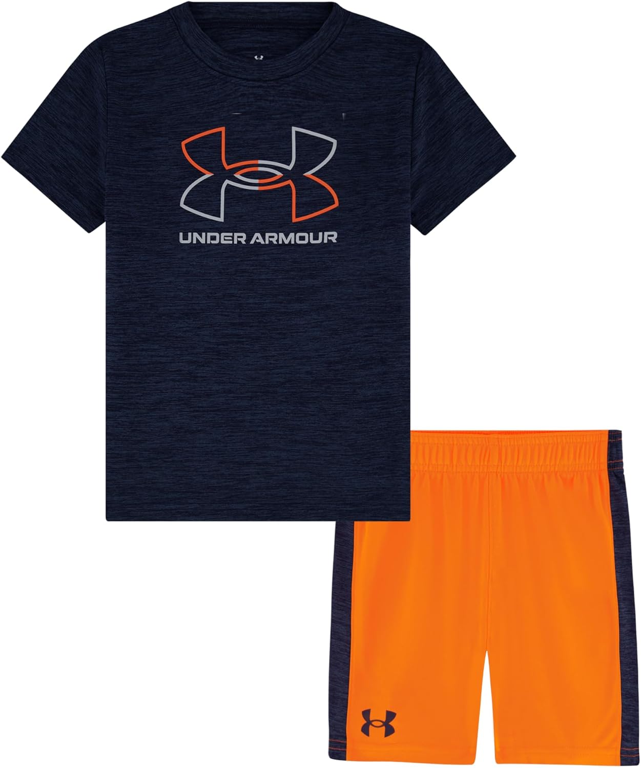 Under Armour Boys Short Sleeve Tee Set Lightweight Comfortable