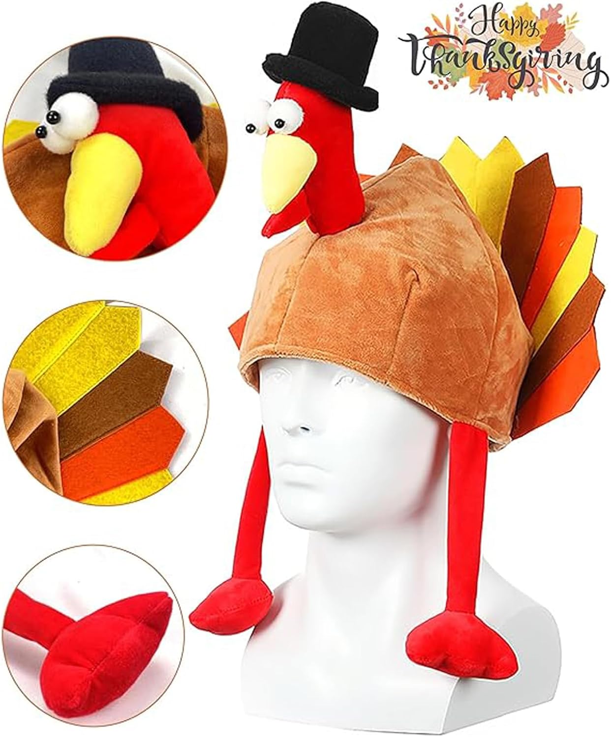 Thanksgiving Toddler Costume - Knitting Hat Beanies