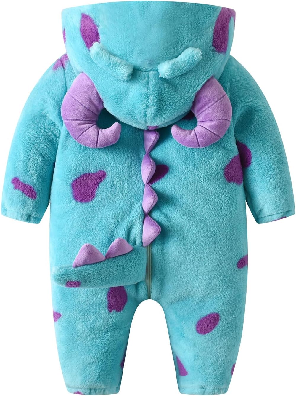 Royal Kids Halloween Fuzzy Warm Romper Set
