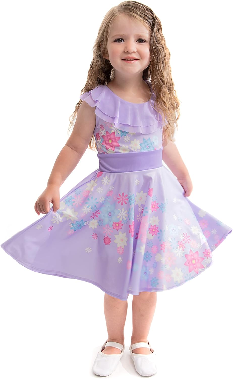 Little Adventures Flower Princess Twirl Dress