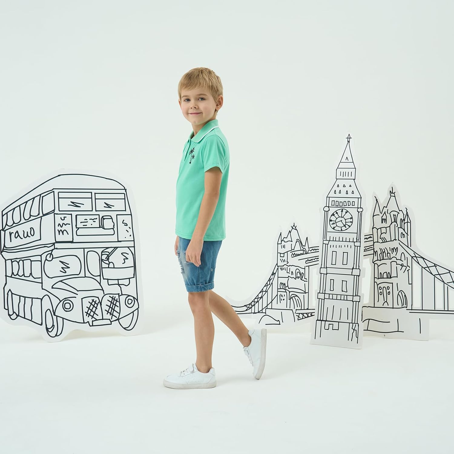 Comfortable Trendy Summer 2-Piece Set for Boys