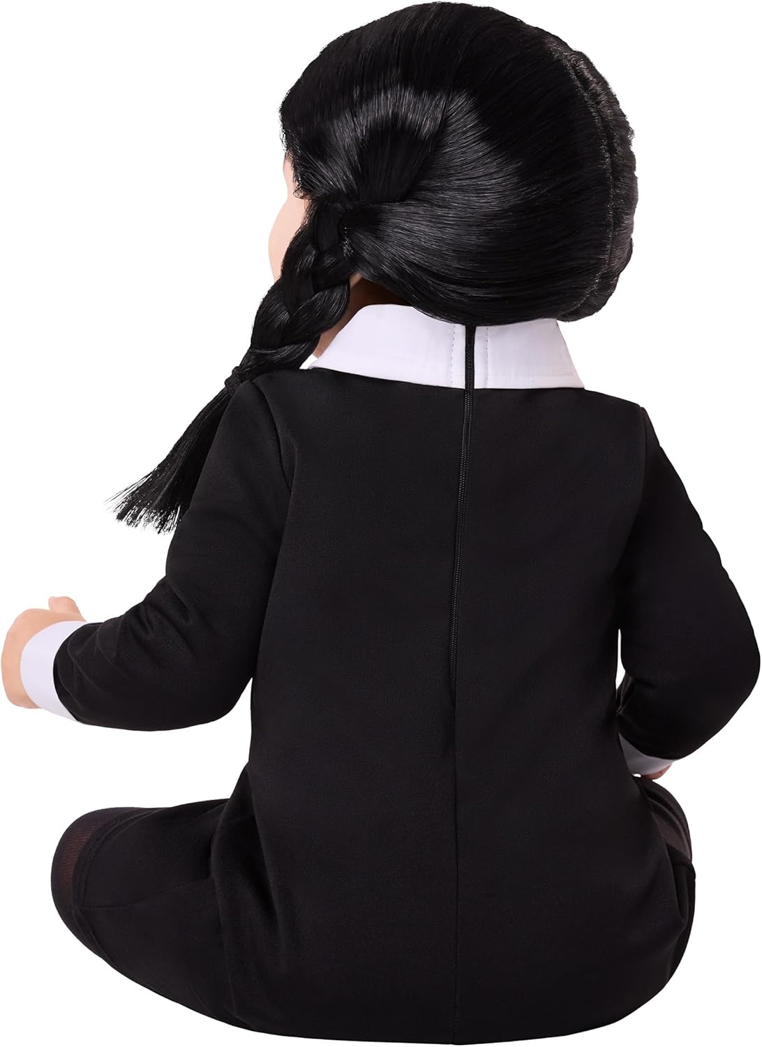 Spirit Halloween Addams Family Baby Wednesday Costume Charcoal Teal