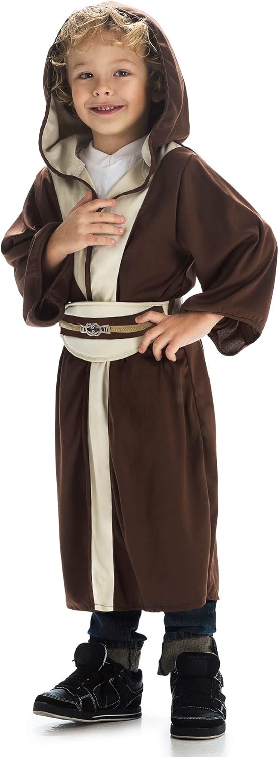 Little Adventures Galactic Warrior Hooded Robe with Belt